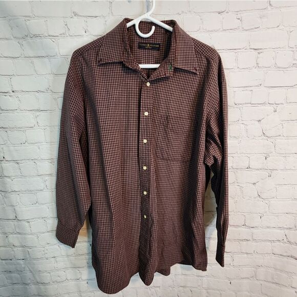 Men's Tommy Hilfiger "Gold Crest" longsleeve button-down shirt, size Large - Picture 1 of 4